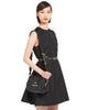 Image of Prada Leather and Saffiano Shoulder Bag