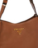 Image of Prada Leather Hobo Bag