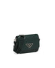 Image of Saffiano Leather Prada Identity Shoulder Bag