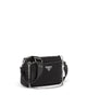 Image of Re-nylon and Saffiano Leather Shoulder Bag