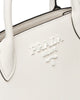 Image of Small Saffiano Leather Prada Monochrome Bag