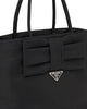 Image of Prada Nylon Bag With Bow