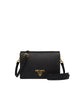 Image of Prada Leather Shoulder Bag