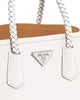 Image of Prada Double Medium Leather Handbag