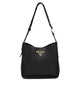 Image of Prada Leather Hobo Bag