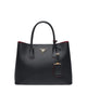 Image of Prada Medium Saffiano Leather Double Bag