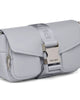 Image of Prada Pocket Nylon and Brushed Leather Bag