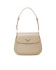 Image of Prada Cleo Brushed Leather Shoulder Bag