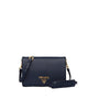 Image of Prada Leather Shoulder Bag