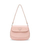 Image of Prada Cleo Brushed Leather Shoulder Bag With Flap