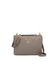 Image of Prada Leather Cross-Body Bag