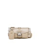 Image of Prada Pocket Nylon and Brushed Leather Bag