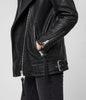 Image of MAIZIE 2-IN-1 LEATHER BIKER JACKET