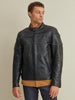 Image of Jaxx Leather Rider Jacket