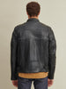 Image of Jaxx Leather Rider Jacket