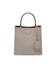 Image of Medium Saffiano Leather Prada Panier Bag