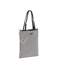 Satin Handbag With Decoration