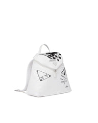 Prada Signaux Printed Nylon Backpack