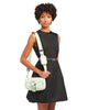 Image of Prada Pocket Nylon and Brushed Leather Bag