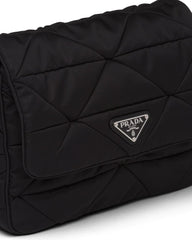 Re-nylon Padded Shoulder Bag