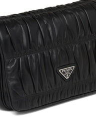 Gaufré Nappa Leather Shoulder Bag