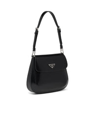 Prada Cleo Brushed Leather Shoulder Bag