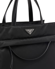 Prada Quilted Nylon Tote Bag