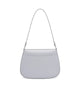 Image of Prada Cleo Brushed Leather Shoulder Bag With Flap