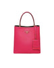 Image of Medium Saffiano Leather Prada Panier Bag