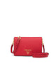 Image of Prada Leather Shoulder Bag