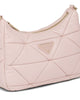 Image of Prada System Nappa Leather Patchwork Shoulder Bag
