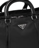 Image of Prada Large Nylon and Leather Tote