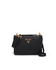 Image of Prada Leather Cross-Body Bag