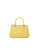 Image of Prada Galleria Ostrich Leather Small Bag