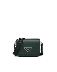 Saffiano Leather Prada Identity Shoulder Bag