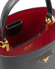 Image of Medium Saffiano Leather Prada Panier Bag