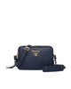 Image of Prada Leather Cross-Body Bag