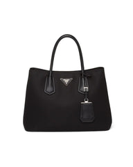Prada Double Nylon and Saffiano Leather Bag