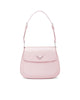 Image of Prada Cleo Brushed Leather Shoulder Bag