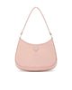 Image of Prada Cleo Brushed Leather Shoulder Bag