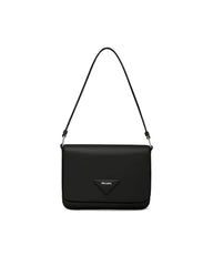Brushed Leather Shoulder Bag