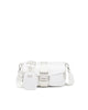 Image of Prada Pocket Nylon and Brushed Leather Bag