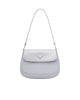 Image of Prada Cleo Brushed Leather Shoulder Bag With Flap