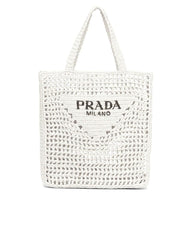 Prada Raffia Tote Bag