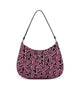Image of Prada Cleo Jacquard Knit and Leather Bag