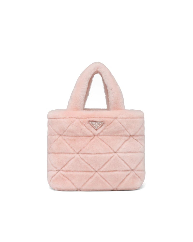 Prada Shearling Tote