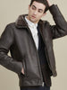 Image of Big & Tall Pebble Faux-Mens Leather Jacket