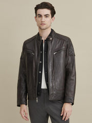 Mason Quilted Leather Jacket