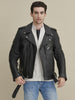 Image of Finn Leather Rider Jacket with Thinsulate™ Lining