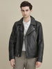 Image of Charlie Leather Moto Jacket